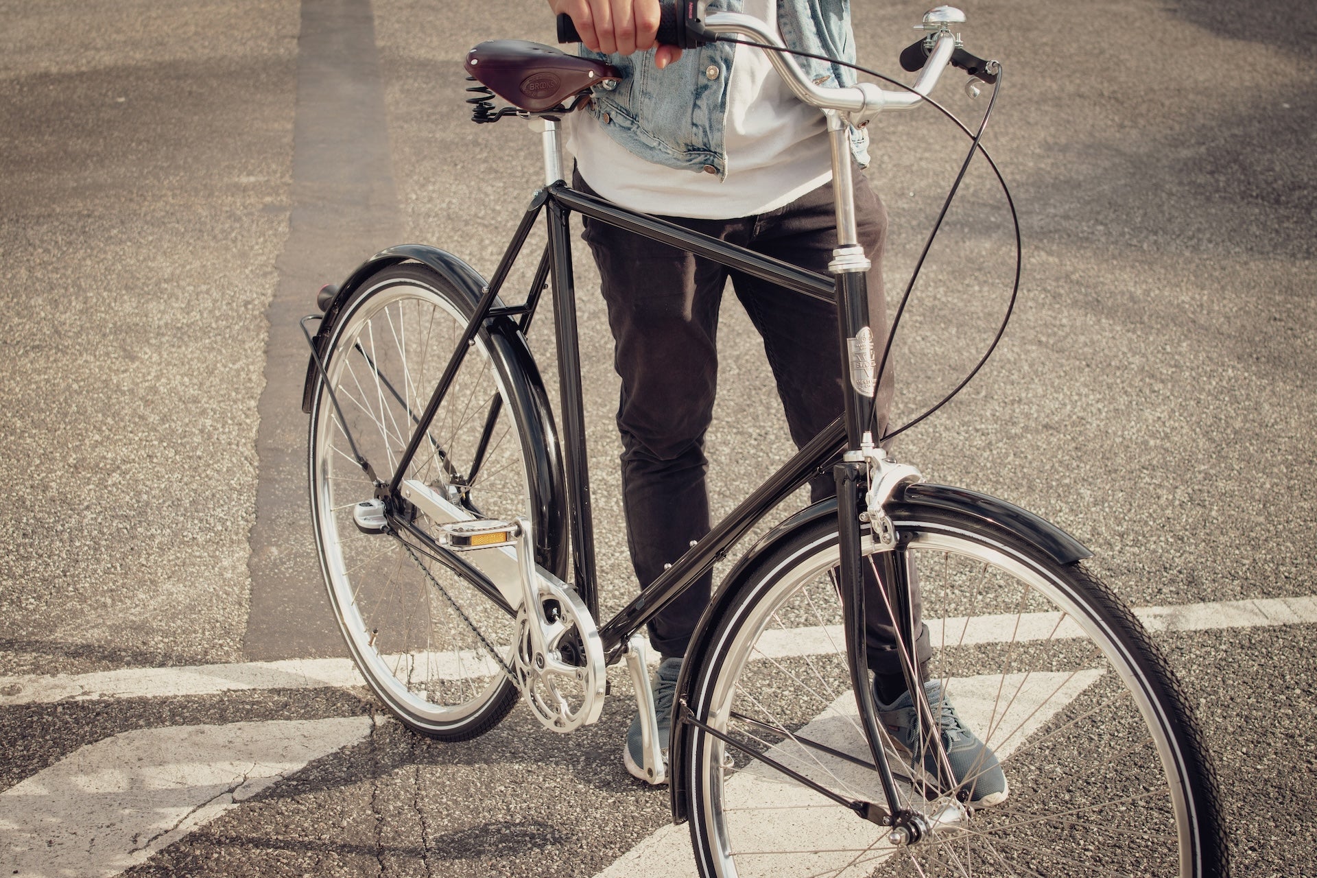 Vesterbro cyklen Herre Sort Cykel Saxil