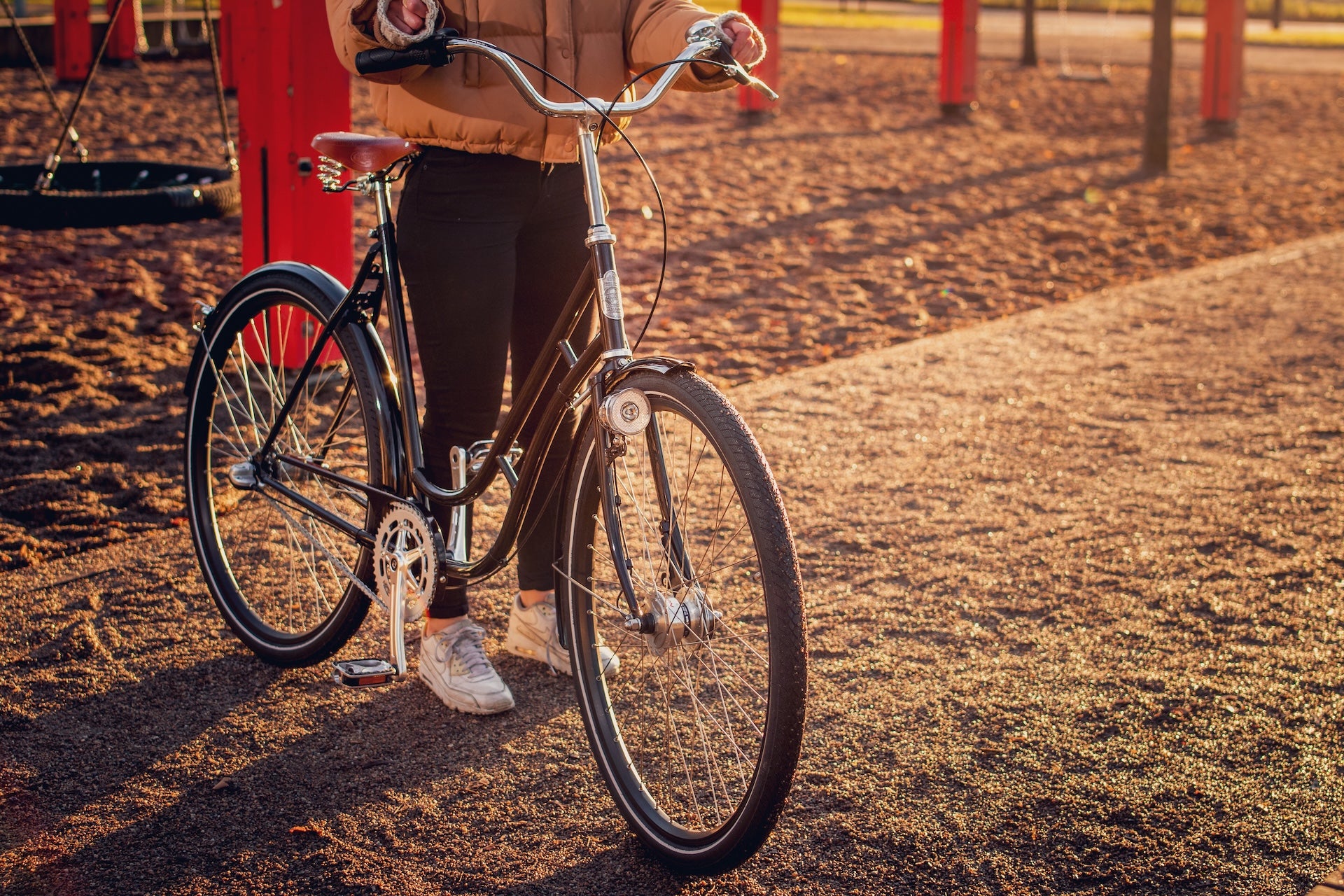 Østerbro cyklen Dame Sort Cykel Saxil
