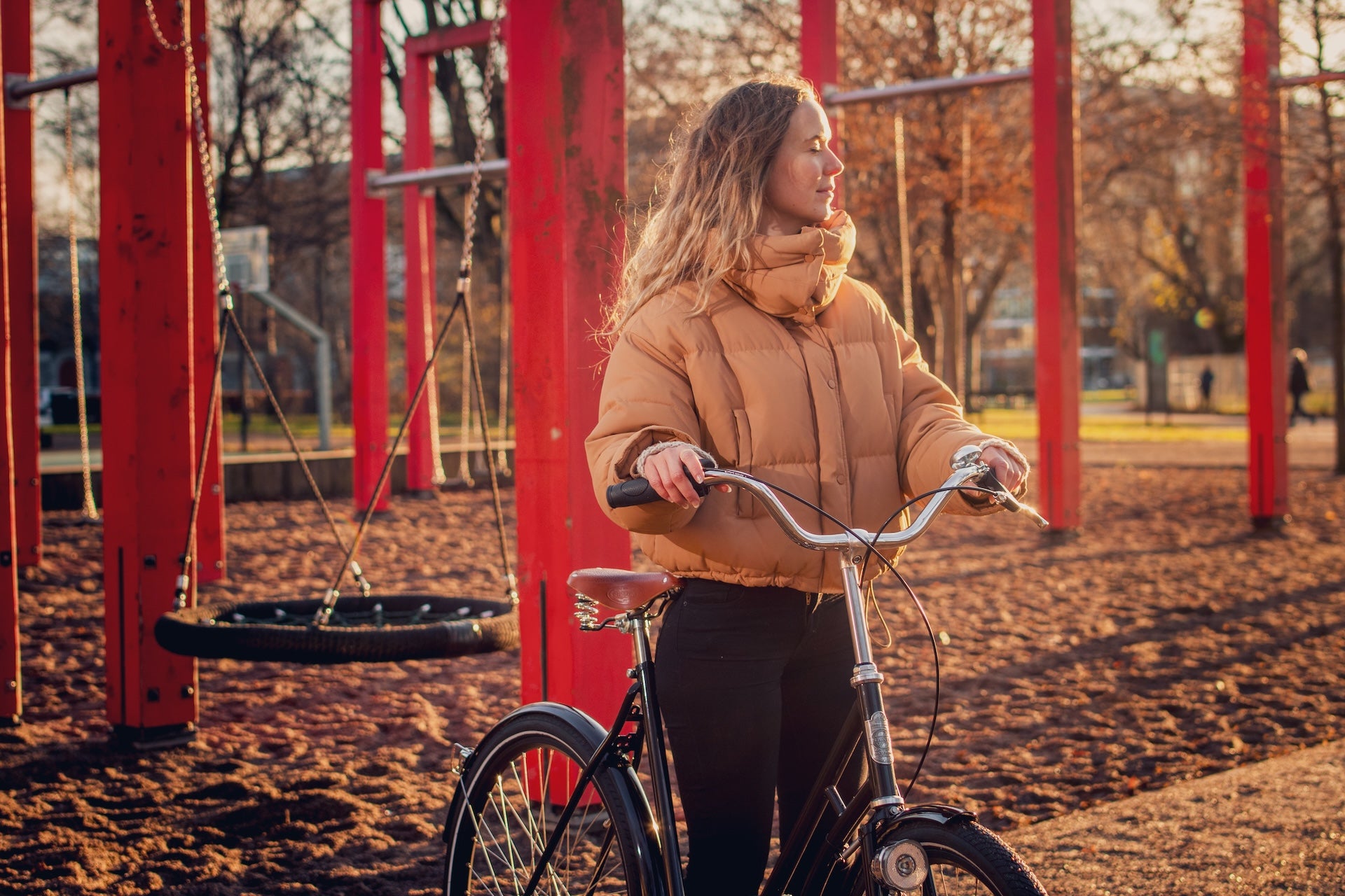 Østerbro cyklen Dame Sort Cykel Saxil
