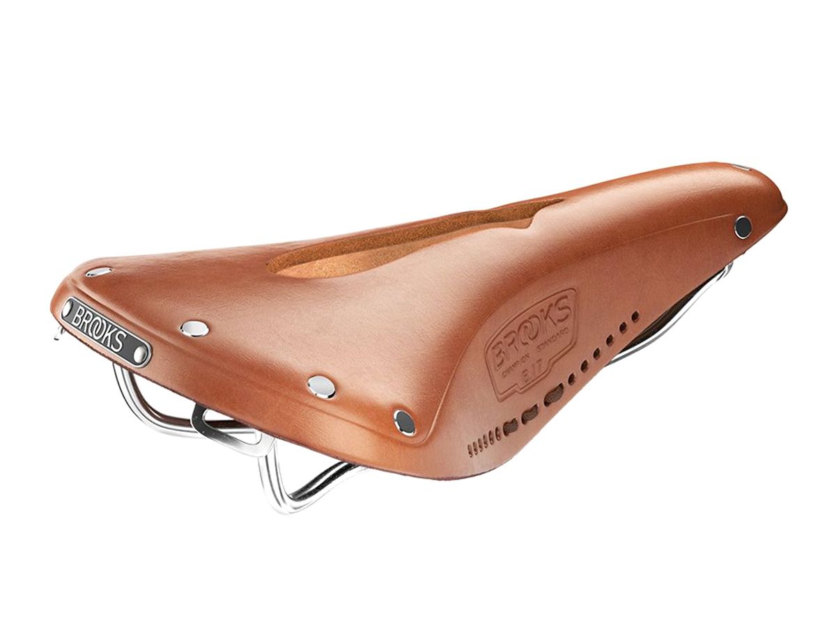 Brooks B17 Carved Honey Herre Sadler Saxil