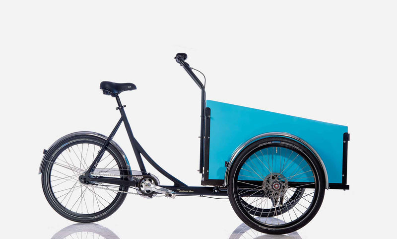 Farve på Kassen (tilkøb til Christiania cykel) Blå Christiania Tilbehør christianiabikes