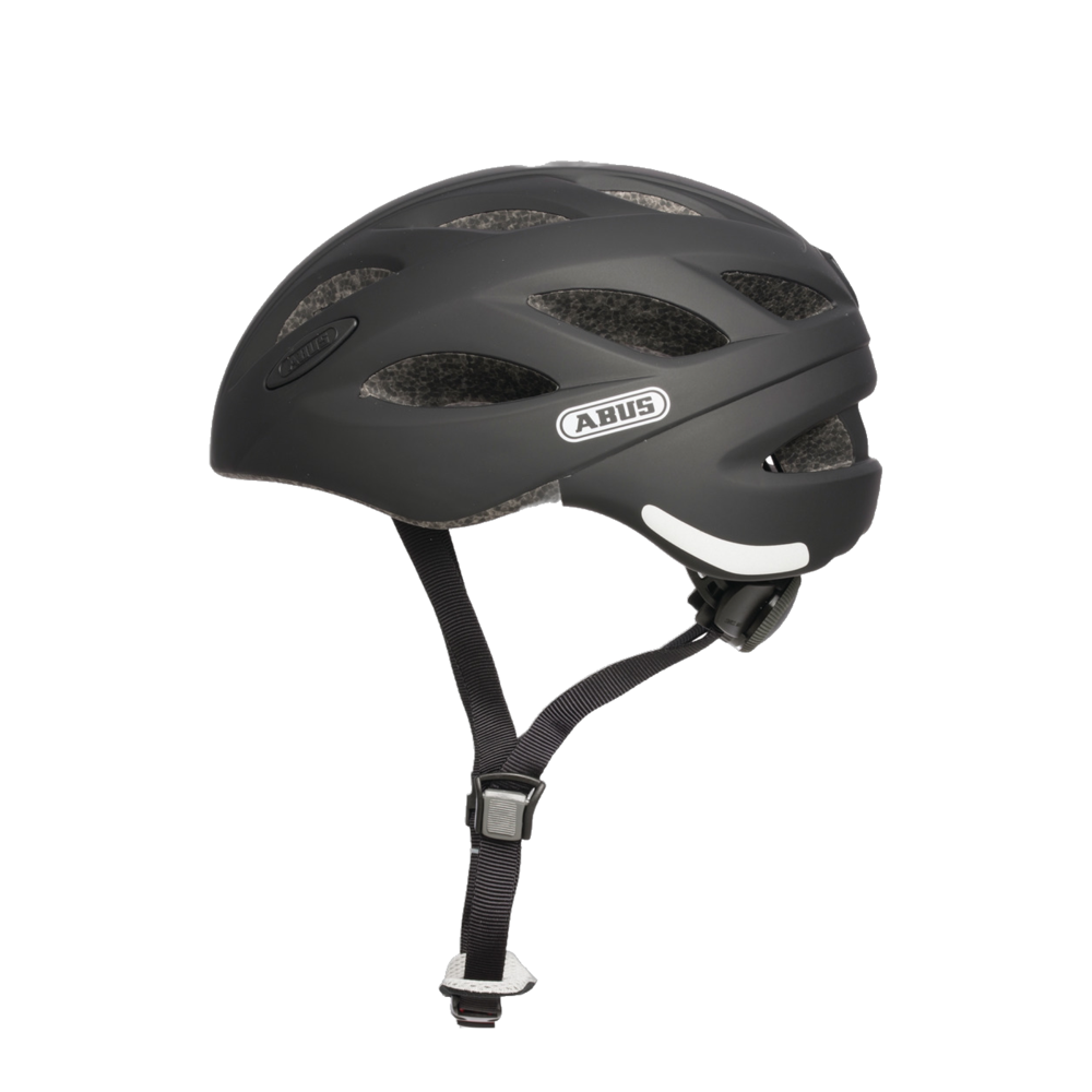 Abus Lane-U Cykelhjelm - Velvet Black Medium 52-57 cm hjelme Abus