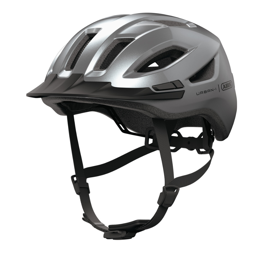 Abus Urban-I 4.0 graphite silver hjelme Abus
