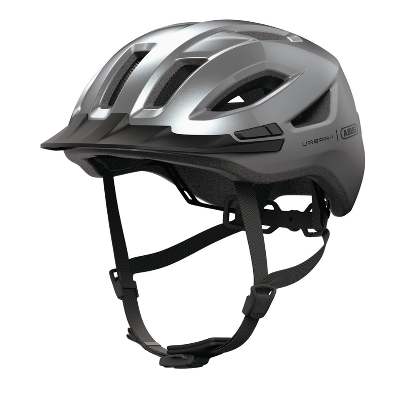 Abus Urban-I 4.0 graphite silver hjelme Abus