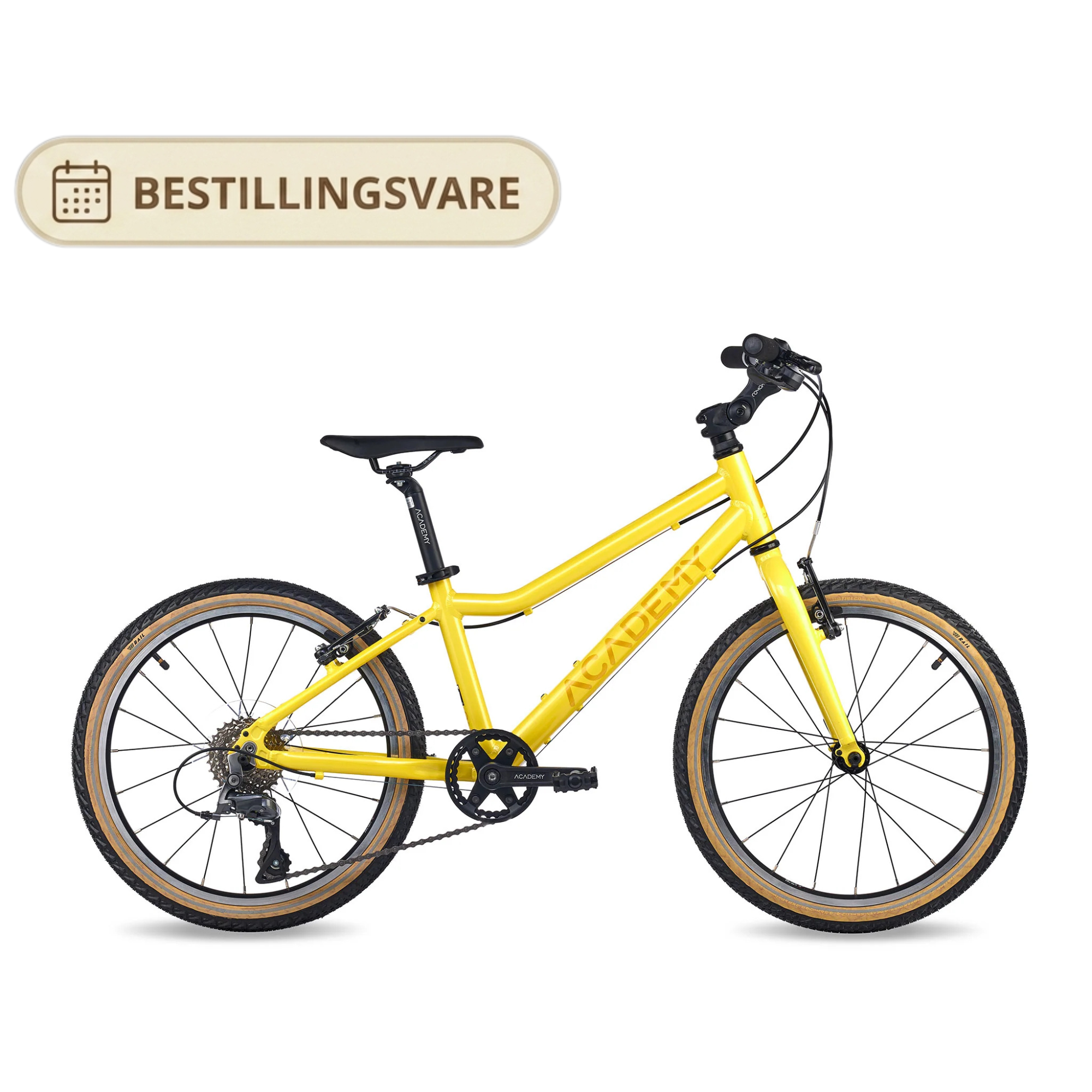 Academy 20" Grade 4 - Gul børnecykler COOLMOBILITY