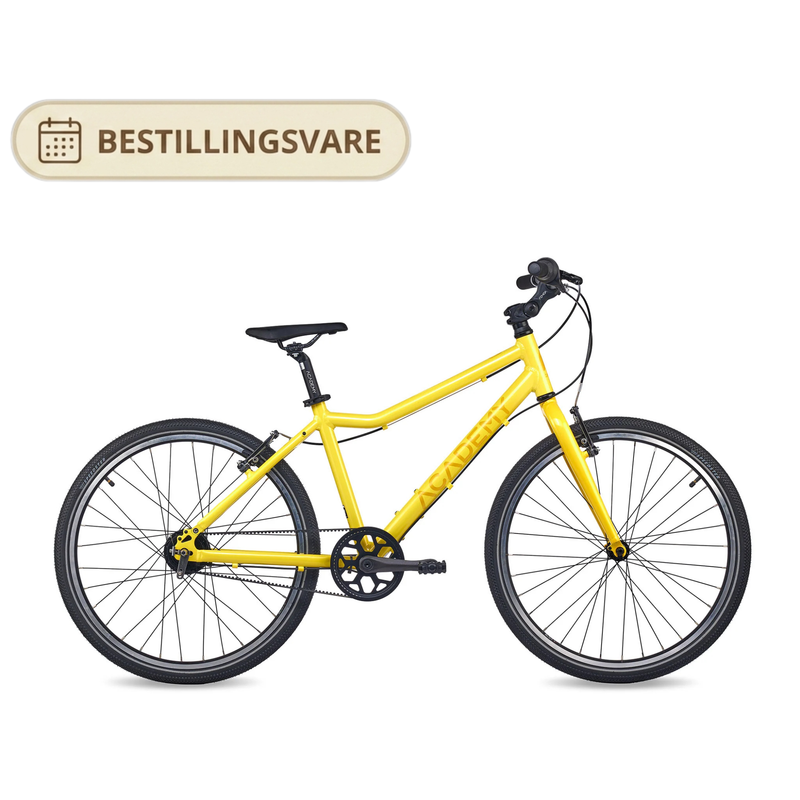 Academy 24" Grade 5 Belt - Gul børnecykler COOLMOBILITY