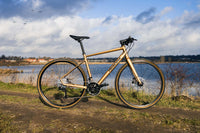 Principia Gravel H10 Unisex - Mat guld Hybrid/Gravel Cykler Hf Christiansen