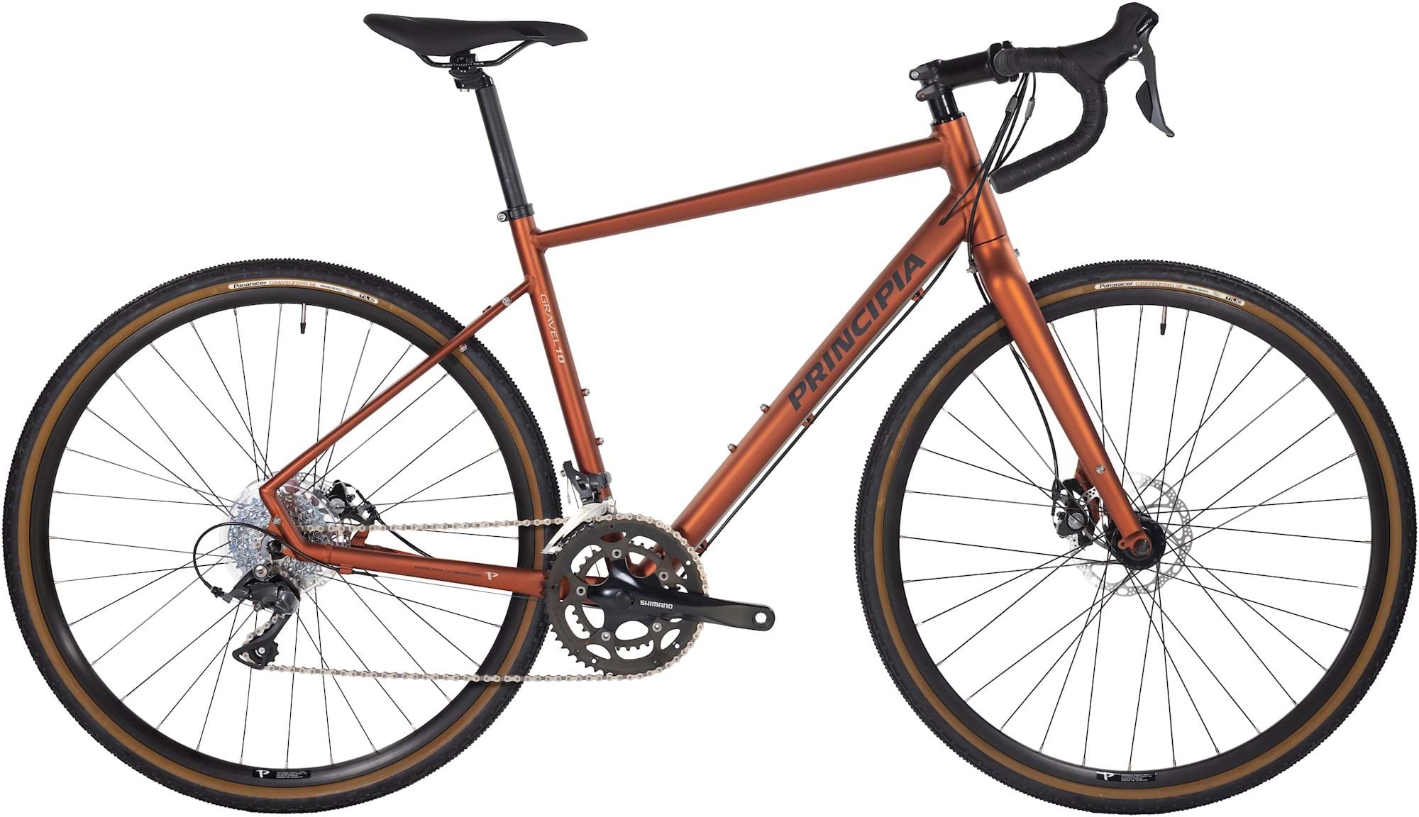 Principia Gravel 10 Unisex 55cm - Mat kobber Hybrid/Gravel Cykler Hf Christiansen