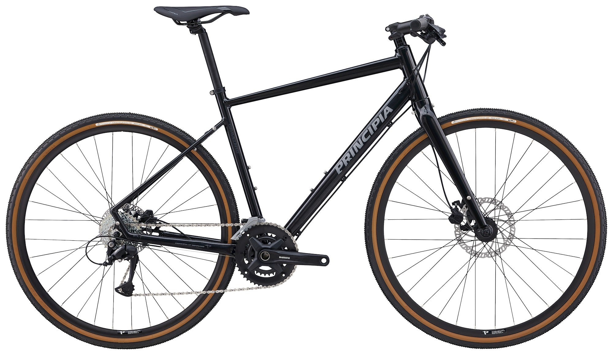 Principia Gravel H10 Unisex - Sort Hybrid/Gravel Cykler Hf Christiansen