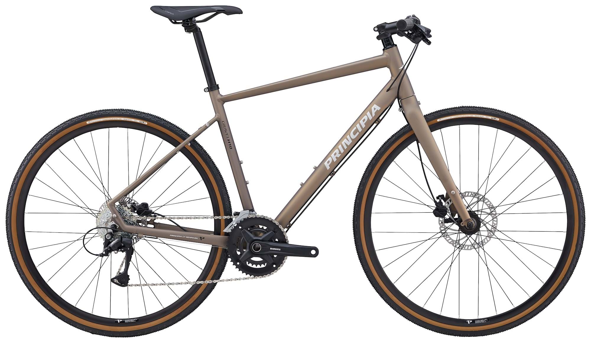 Principia Gravel H10 Unisex - Mat kobber Hybrid/Gravel Cykler Hf Christiansen
