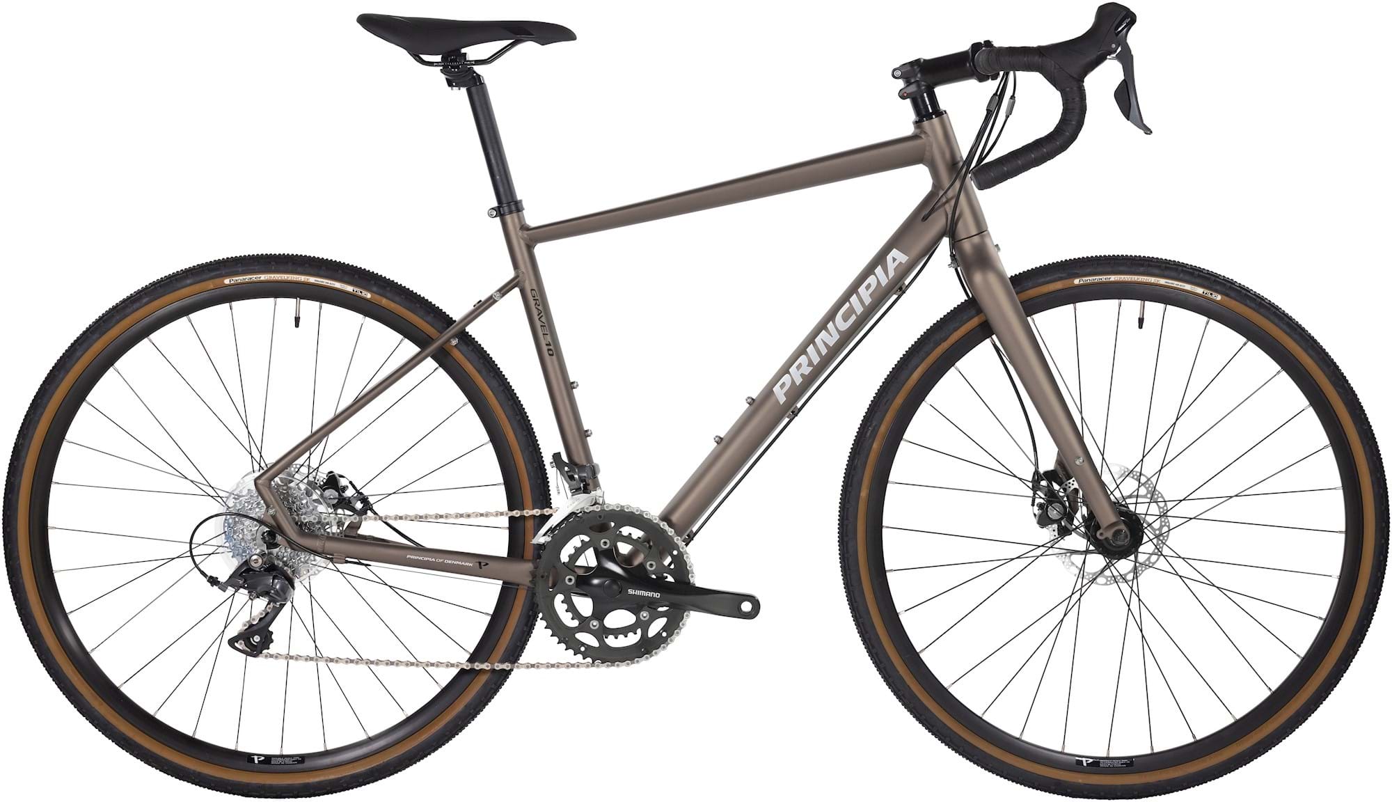 Principia Gravel 10 Unisex 55cm - Lys mat kobber Hybrid/Gravel Cykler Hf Christiansen