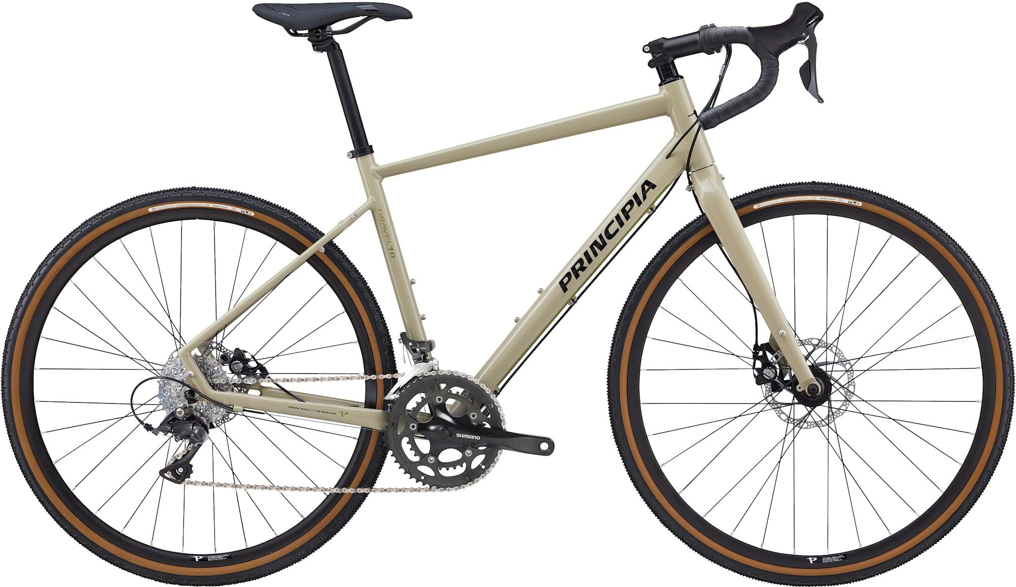 Principia Gravel 10 Unisex - Blank sand Hybrid/Gravel Cykler Hf Christiansen