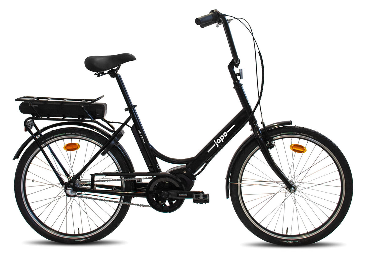 E-jopo 3v 24" - Sort - Saxil Cykler - jopo