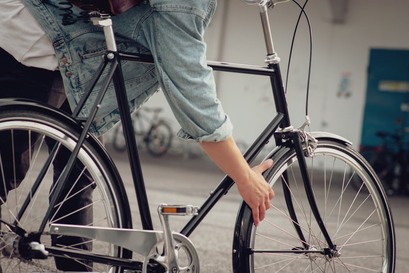 Vesterbro cyklen Herre Grøn - Saxil Cykler - Cykel