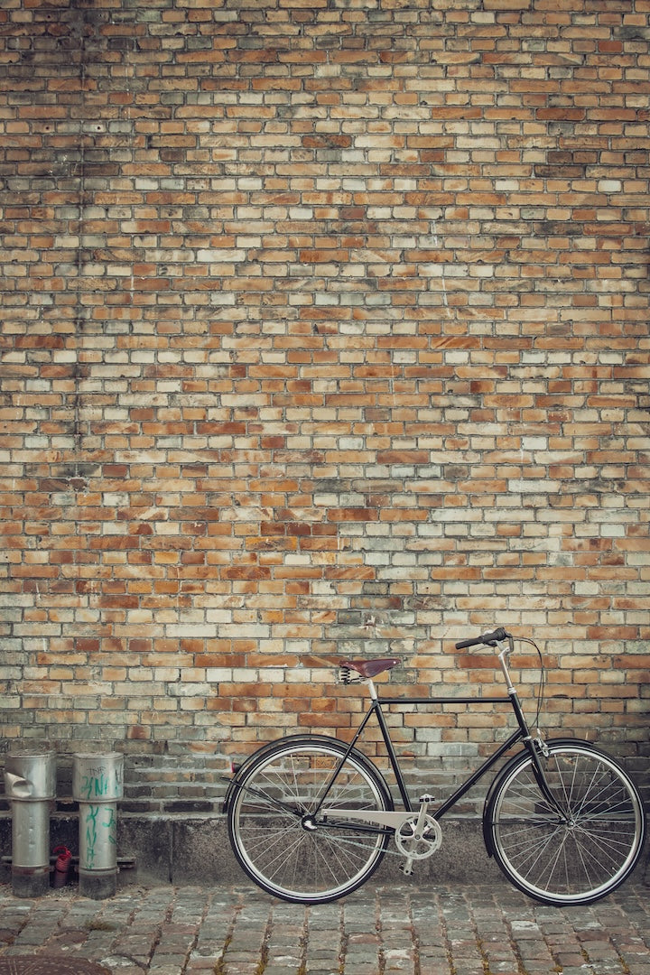 Vesterbro cyklen - klassisk herrecykel - sort cykel - miljø - elegant design - bycykel