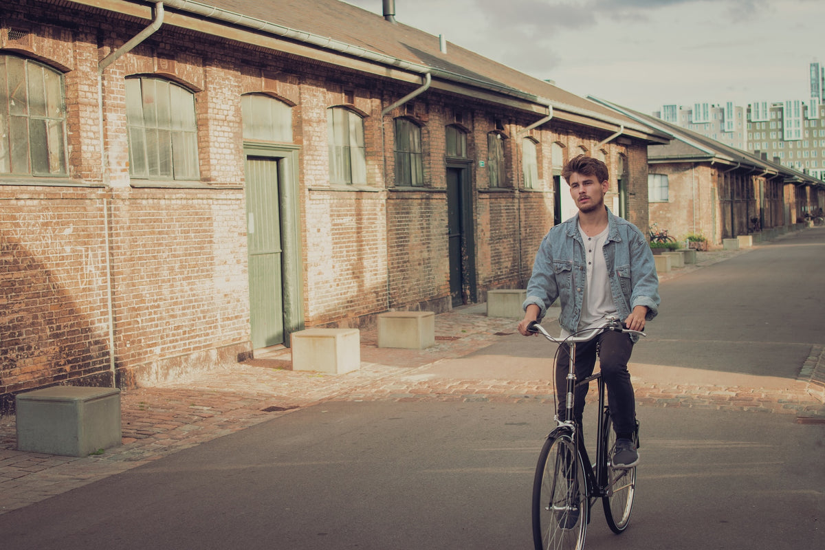 Vesterbro cyklen Herre Grøn - Saxil Cykler - Cykel