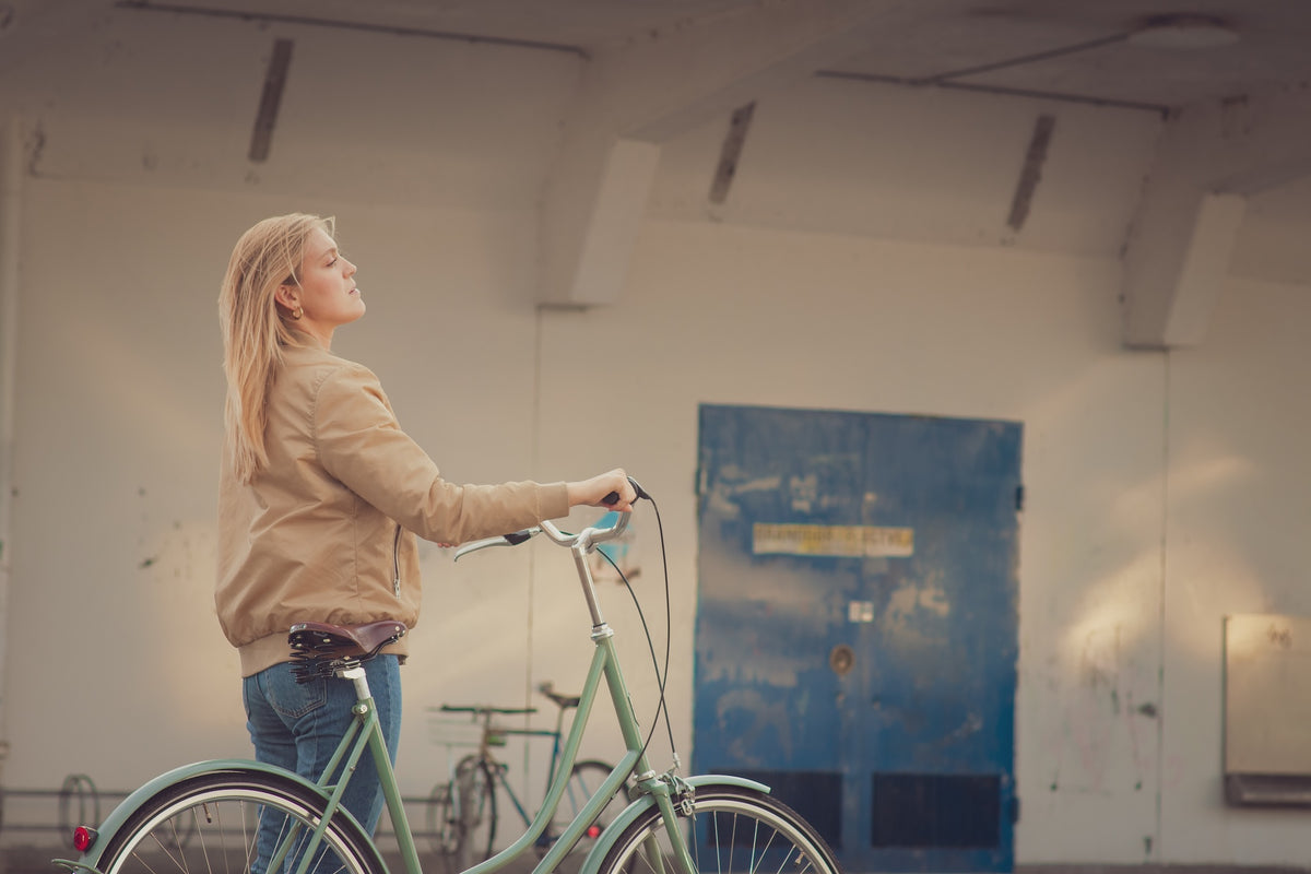 Vesterbro cyklen Dame Blå - Saxil Cykler - Cykel