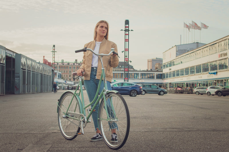 Vesterbro cyklen Dame Sort Cykel Saxil