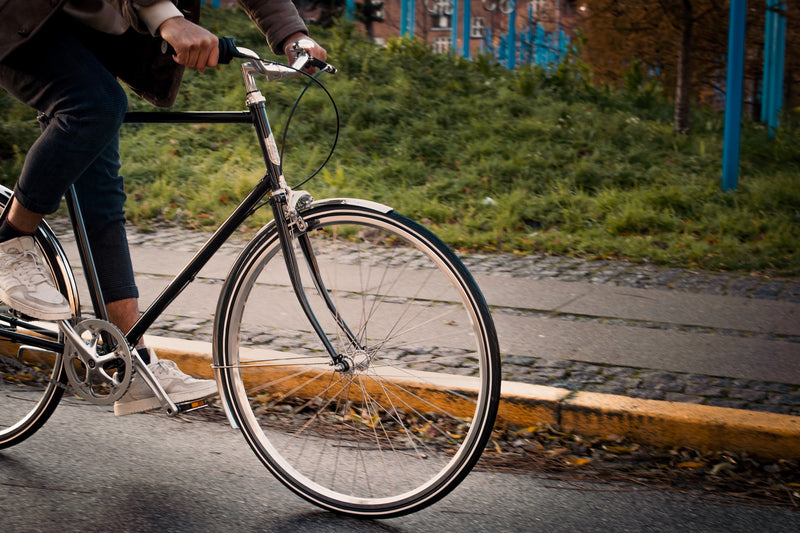 Nørrebro cyklen Herre Sort Cykel Saxil