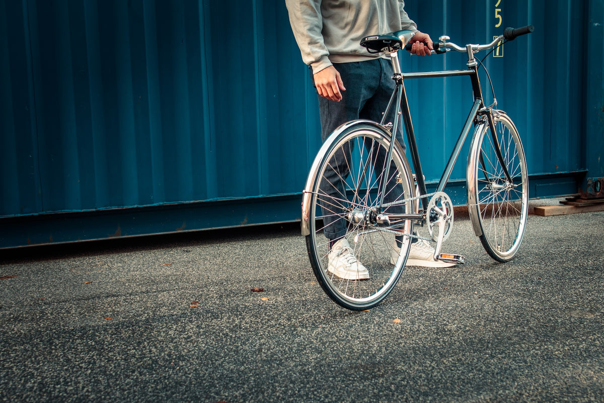 Nørrebro cyklen Herre Sort - Saxil Cykler - Cykel