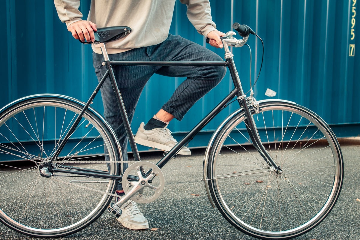 Nørrebro cyklen Herre Sort - Saxil Cykler - Cykel