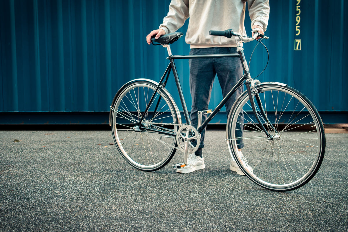 Nørrebro cyklen Herre Sort - Saxil Cykler - Cykel