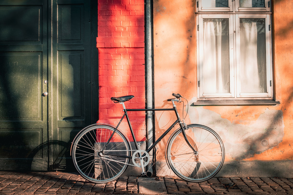 Nørrebro cyklen Herre Sort - Saxil Cykler - Cykel