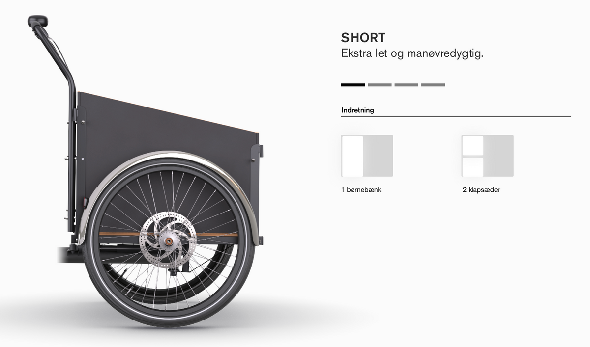 Christiania MidDrive I5 shimano motor - Short box - Saxil Cykler - Christiania