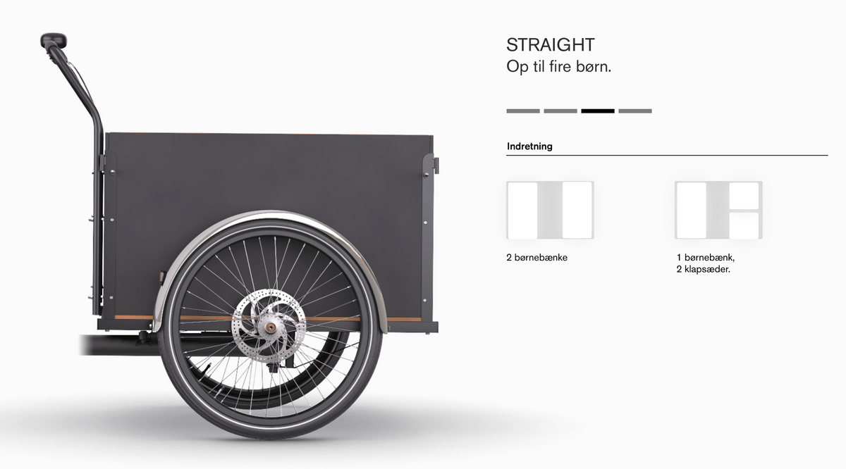 Christiania Reardrive 8gear promovec elmotor - Straight Box - Saxil Cykler - Christiania