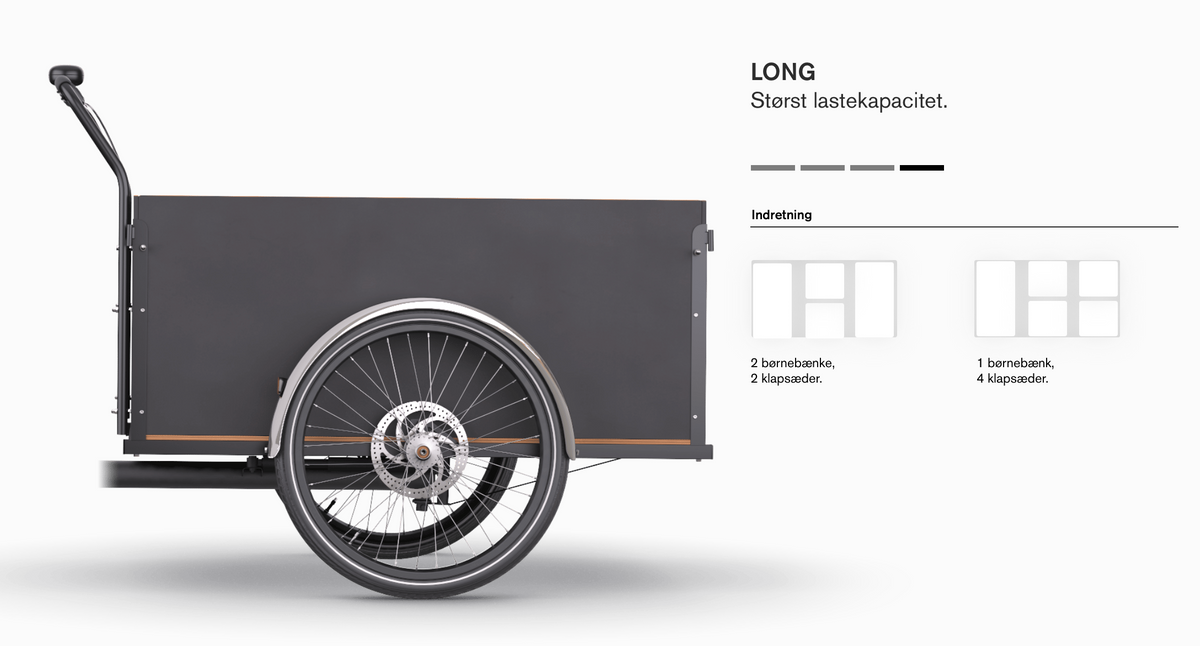 Christiania Reardrive 8gear promovec elmotor - Long box - Saxil Cykler - Christiania