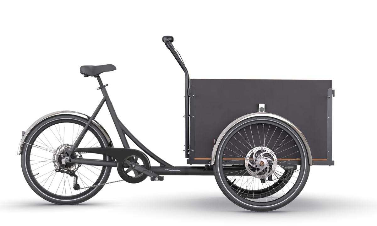 Christiania Reardrive 8 växlar promovec elmotor - Rak låda