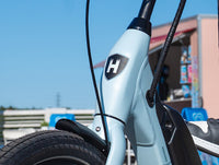 E-jopo 5v 24" - Lys blå el cykel Jopo