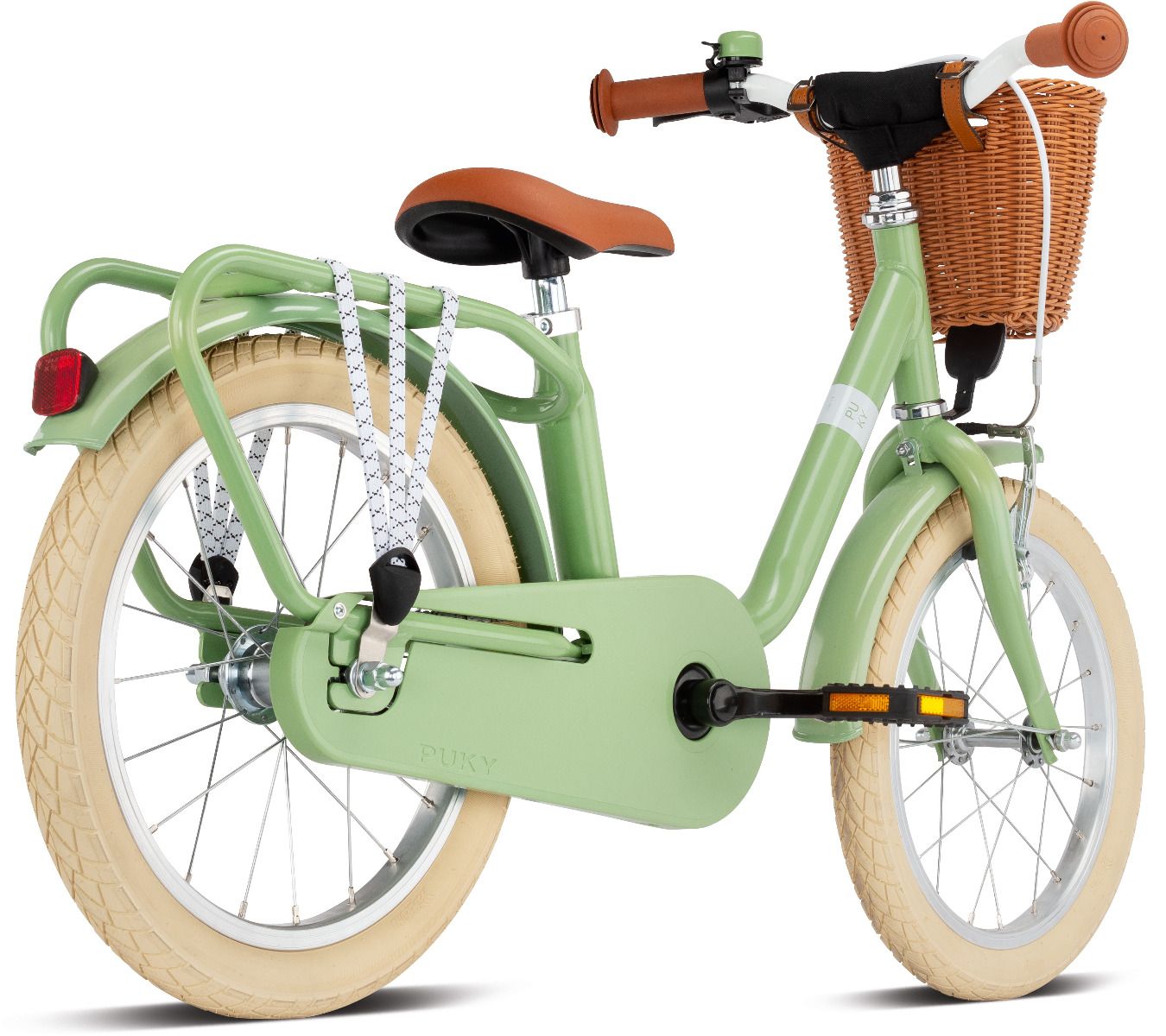 Puky Steel Classic 16" Børnecykel - Grøn børnecykler puky
