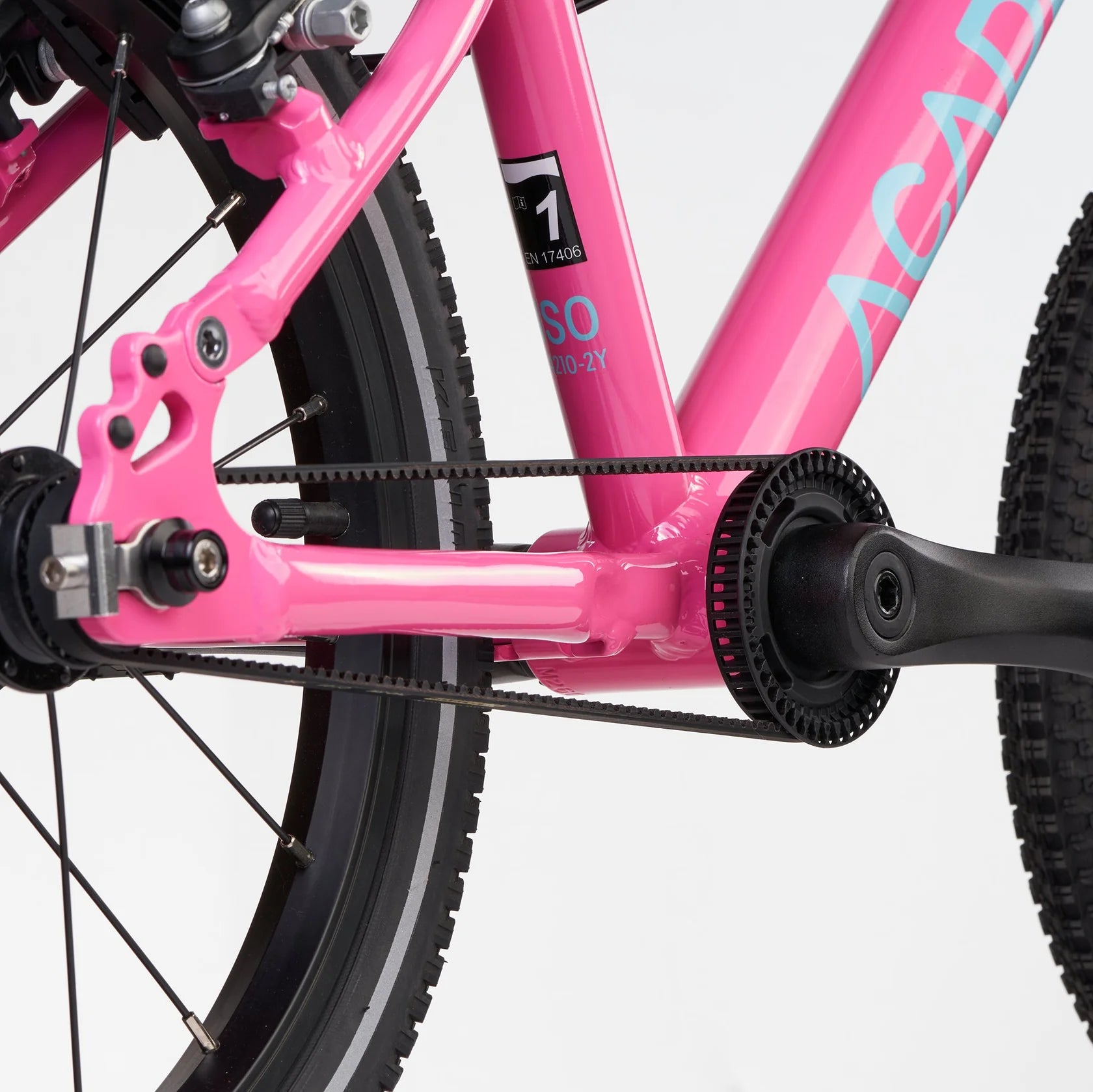 Academy - 16" Belt - Pink